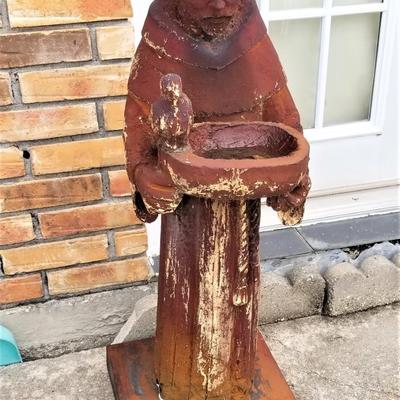 Lot #100  St. Francis Yard Statue
