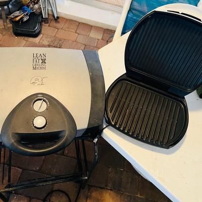 Two George Foreman Indoor/Outdoor Griils (L-JM)