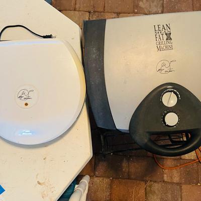 Two George Foreman Indoor/Outdoor Griils (L-JM)