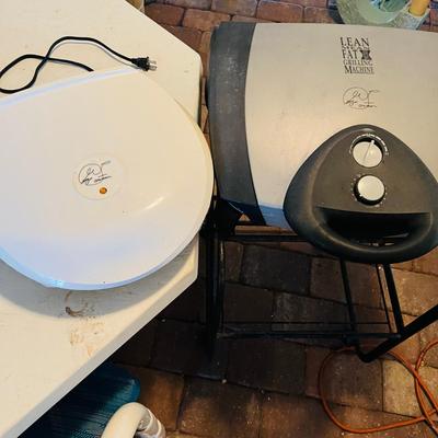 Two George Foreman Indoor/Outdoor Griils (L-JM)
