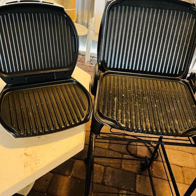 Two George Foreman Indoor/Outdoor Griils (L-JM)