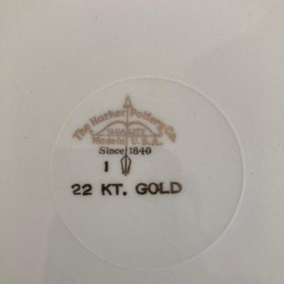 Harker Pottery Plates  (K-RH)