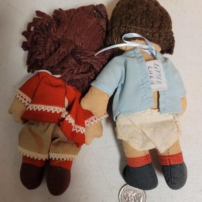 Set of small vintage Little LuLu dolls