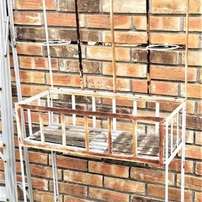 Lot #101  Vintage Metal Plant Stand