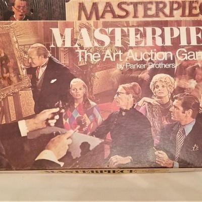 Lot #103  Original MASTERPIECE Board Game and 1996 Re-Pop