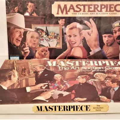 Lot #103  Original MASTERPIECE Board Game and 1996 Re-Pop