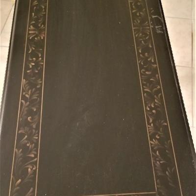 Lot #106  Bombay Company Side Table - decorator piece