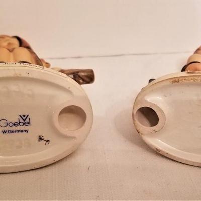 Lot #110  Pair of Vintage Hummel Figurines - "Just Resting" and "Wayside Harmony"