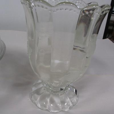 Crystal Vases Cake Dish