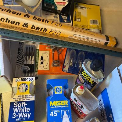 K5-Misc Lightbulbs, solvents, etc.