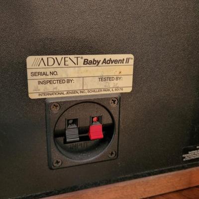 Jensen Advent Baby Advent II Classic Bookshelf Speakers Set