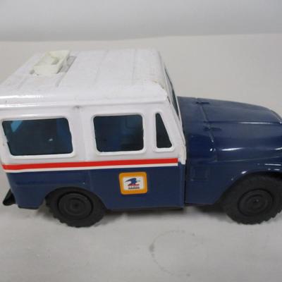Western Stamping 1970's USPS Mail Postal Jeep Delivery Drop Box Bank