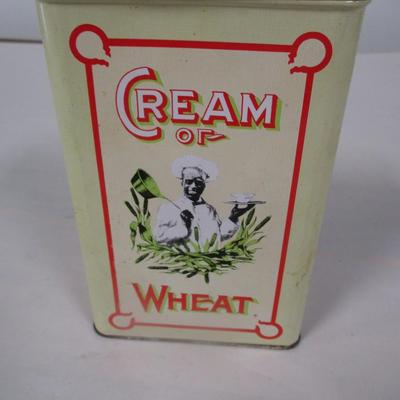 Vintage Cream of Wheat Tin Container