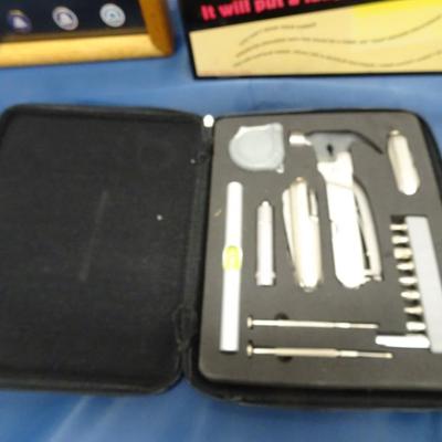 LOT 22. MISC ITEMS INCLUDING BELL SYSTEM PIN COLLECTION AND GAME