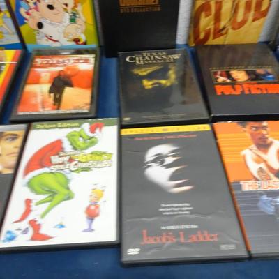 LOT 23. COLLECTION OF DVDS