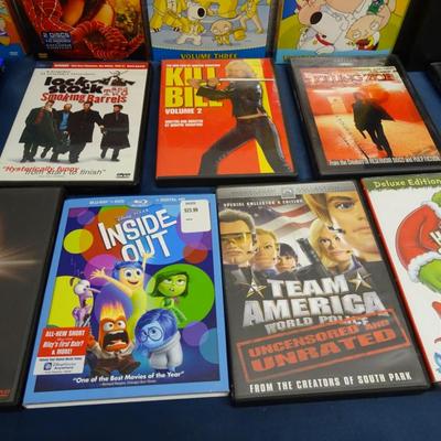 LOT 23. COLLECTION OF DVDS