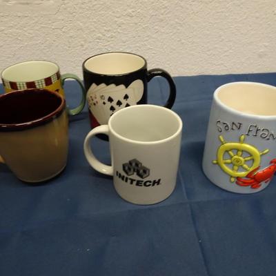 LOT 28. COFFEE MUG COLLECTION