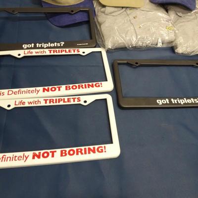 LOT 33. TRIPLET RELATED CLOTHING AND ITEMS