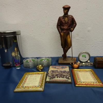 LOT 34. HOME DECOR AND GOLFER DECOR BY AUSTIN
