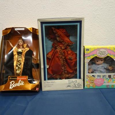 LOT 49. BARBIE AND PRECIOUS MOMENTS DOLL