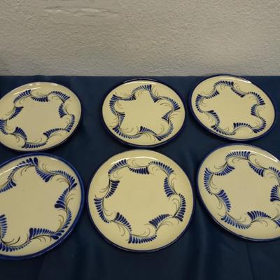 LOT 54.  PLATE  AND CUP SET