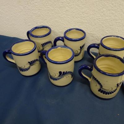 LOT 54.  PLATE  AND CUP SET
