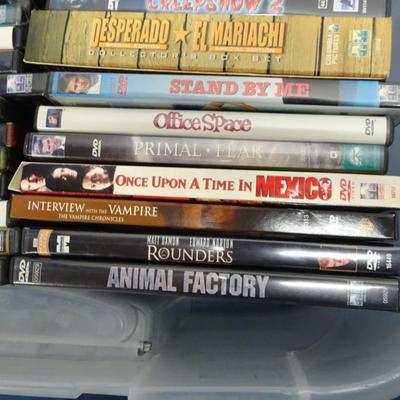 LOT 55.  DVD COLLECTION