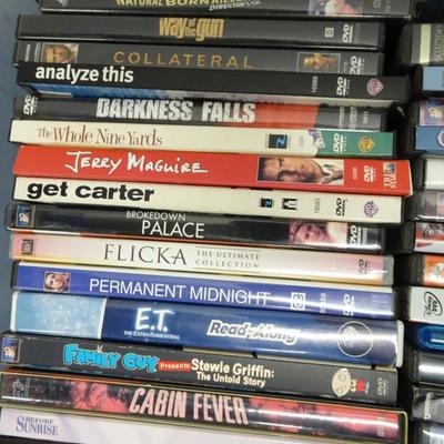 LOT 55.  DVD COLLECTION