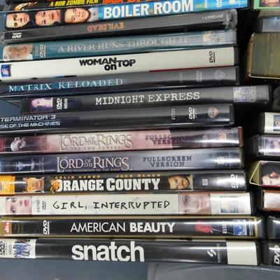 LOT 55.  DVD COLLECTION
