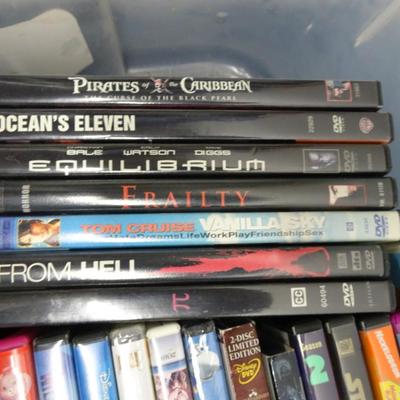 LOT 56. DVD COLLECTION