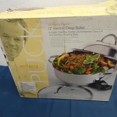 LOT 57 WOLFGANG PUCK'S ELECTRIC SKILLET