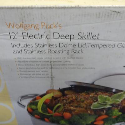 LOT 57 WOLFGANG PUCK'S ELECTRIC SKILLET