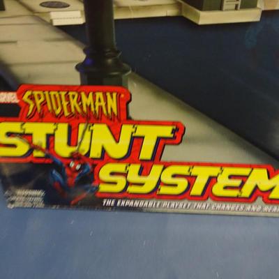LOT 68. SPIDER MAN STUNT SYSTEM TOY