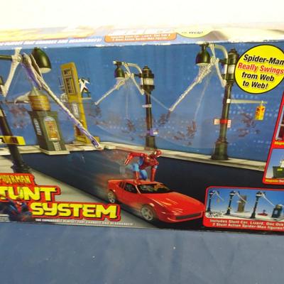 LOT 68. SPIDER MAN STUNT SYSTEM TOY