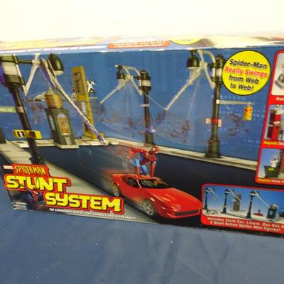 LOT 68. SPIDER MAN STUNT SYSTEM TOY