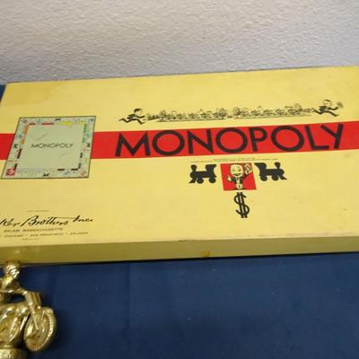 LOT 72. MONOPOLY  GAME AND BASEBALL ITEMS