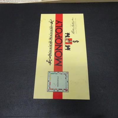 LOT 72. MONOPOLY  GAME AND BASEBALL ITEMS