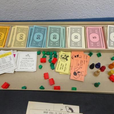 LOT 72. MONOPOLY  GAME AND BASEBALL ITEMS