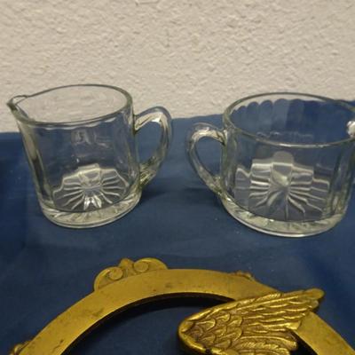 LOT 84. FLATWARE AND HOME DECOR