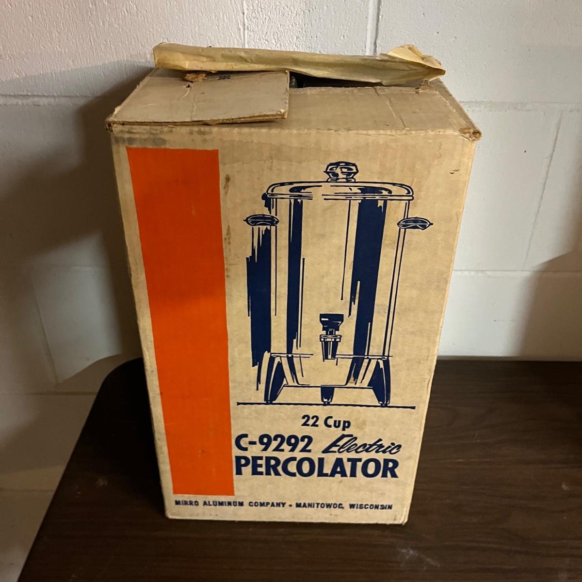 Sunbeam Mixmaster Attachments & Electric Percolator (BMG