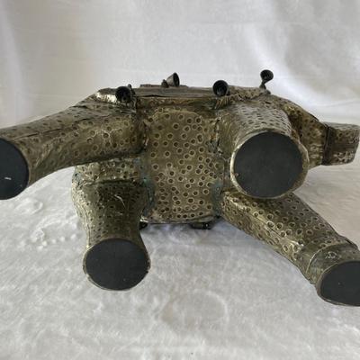 Uniquely Detailed Metal India Horse & Elephant  (D-NM)