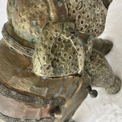 Uniquely Detailed Metal India Horse & Elephant  (D-NM)