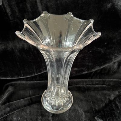 Ceramic Magnolias with Crystal and Glass. Accents. (LR-JM)