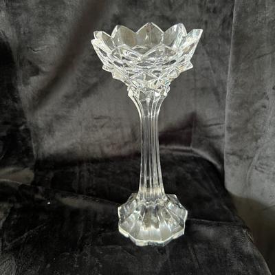 Ceramic Magnolias with Crystal and Glass. Accents. (LR-JM)
