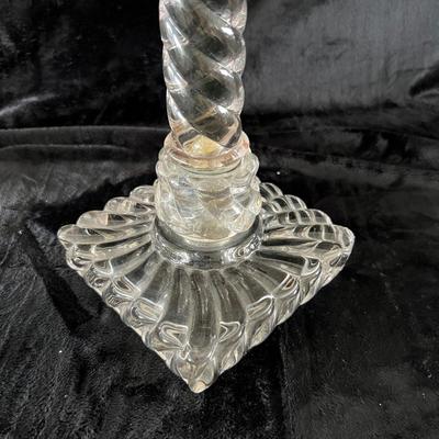 Ceramic Magnolias with Crystal and Glass. Accents. (LR-JM)
