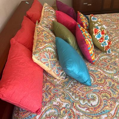 head board with front storage 