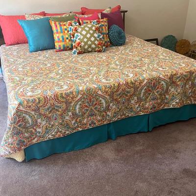 head board with front storage 