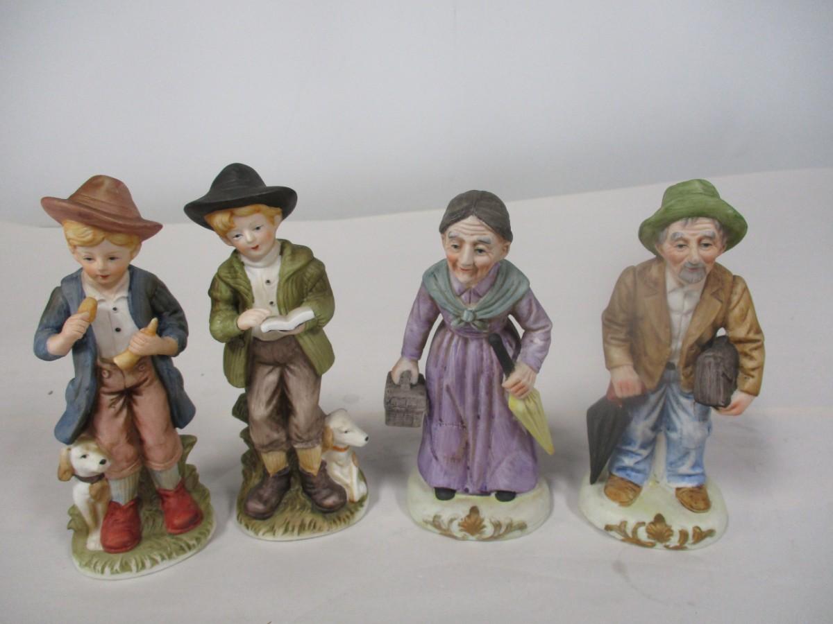 Vintage Porcelain Statues