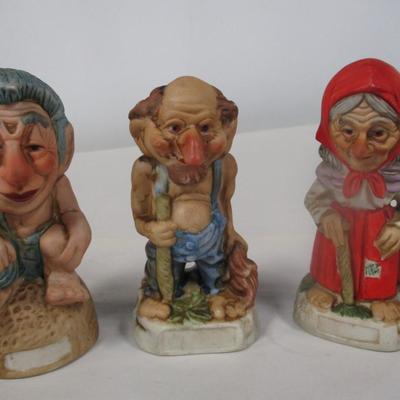 Vintage Trolls Gnomes Statues