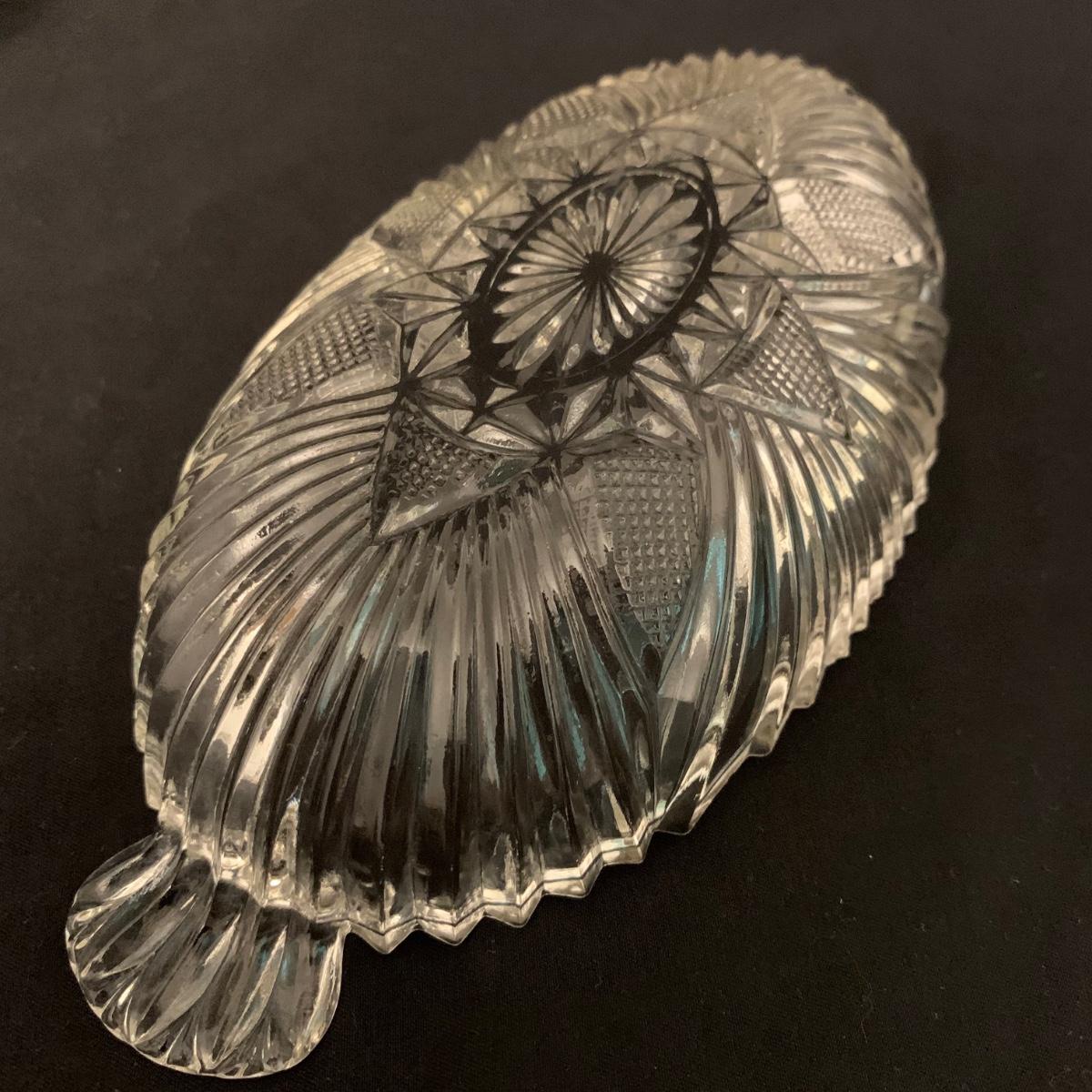 Four Small Sets of Fancy Glass Dishes (KHS)